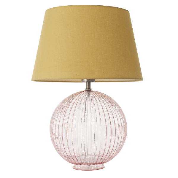 Etta Avenue Caleigh 54Cm Dusky Pink Table Lamp Wayfair.co.uk